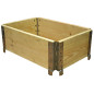 600x400mm quadrato orto in legno naturale