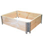 800x600mm quadrato orto in legno naturale