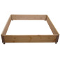 Orto in legno naturale quadrato 1200 x 1200mm Orto in legno naturale quadrato 1200 x 1200mm