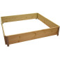 Orto in legno naturale quadrato 1200 x 1200mm Orto in legno naturale quadrato 1200 x 1200mm