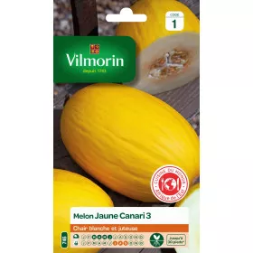 Canary yellow melon seeds sachet