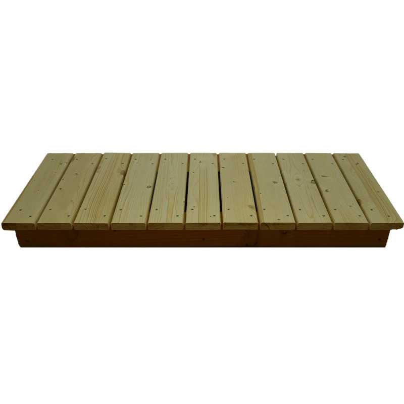 1000mm base slat in natural wood