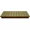 1000mm base cover made of natural wood