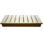 Graticcio di base 800mm in legno naturale Graticcio di base 800mm in legno naturale