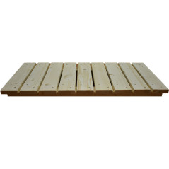 Claie de base 1200mm en bois naturel
