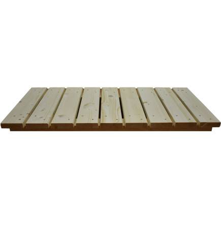 Claie de base 1200mm en bois naturel