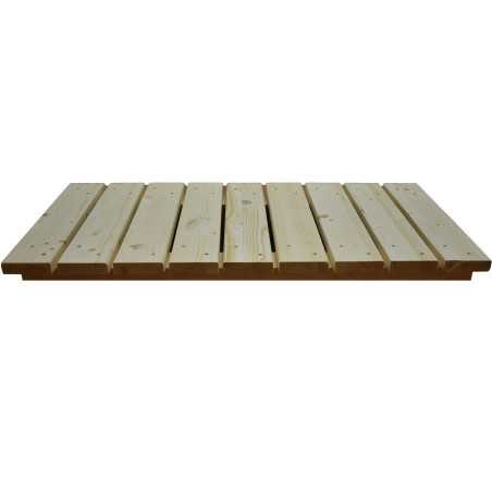 Claie de base 1200mm en bois naturel