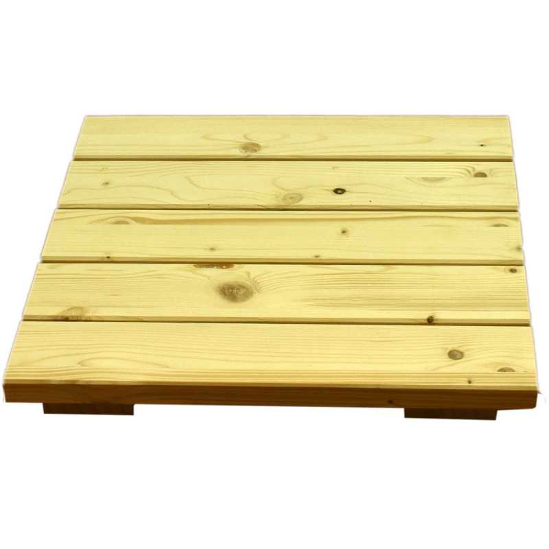 Sponda alta 400mm in legno naturale
