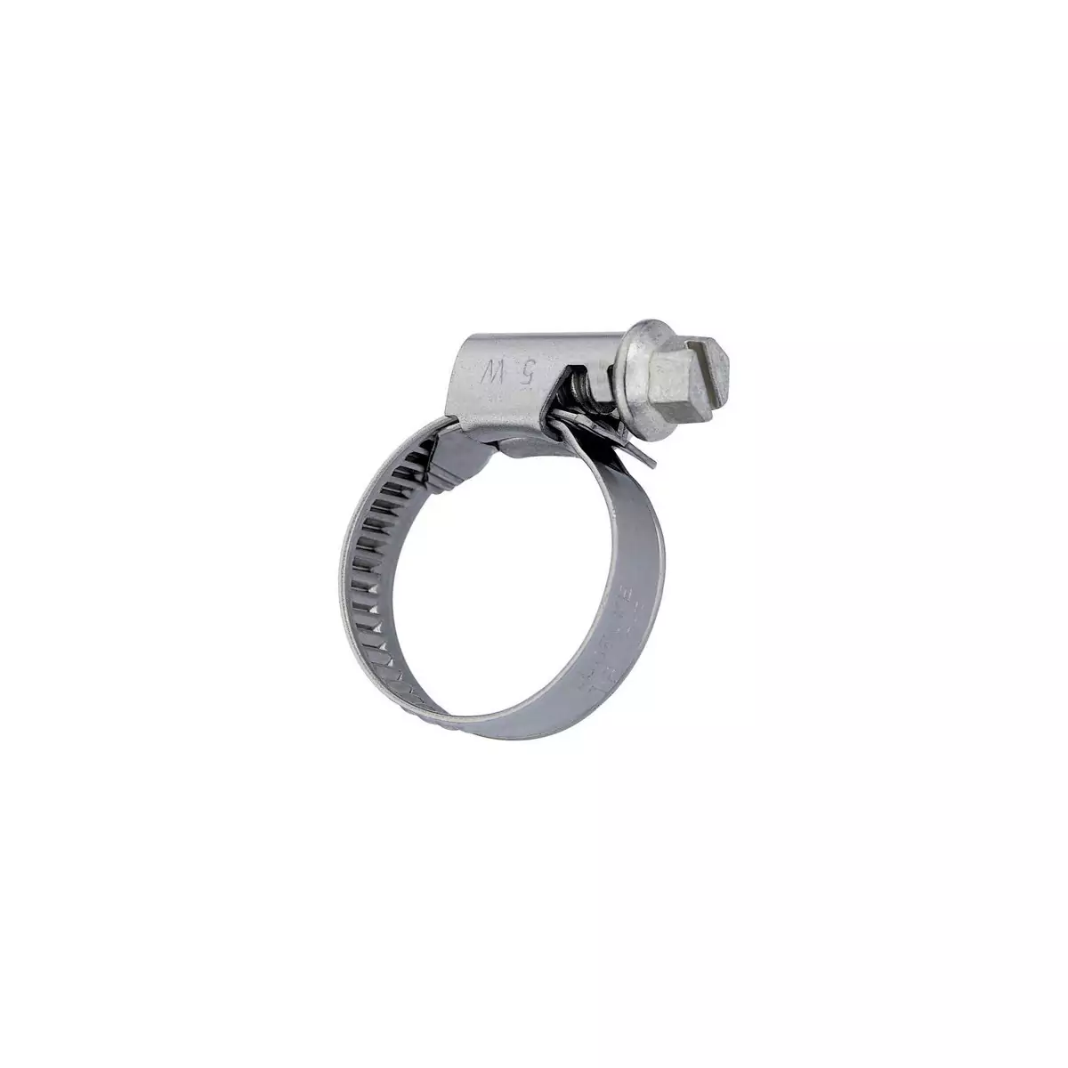 Tightening collar Stainless steel WS, with hewagonal slotted screw