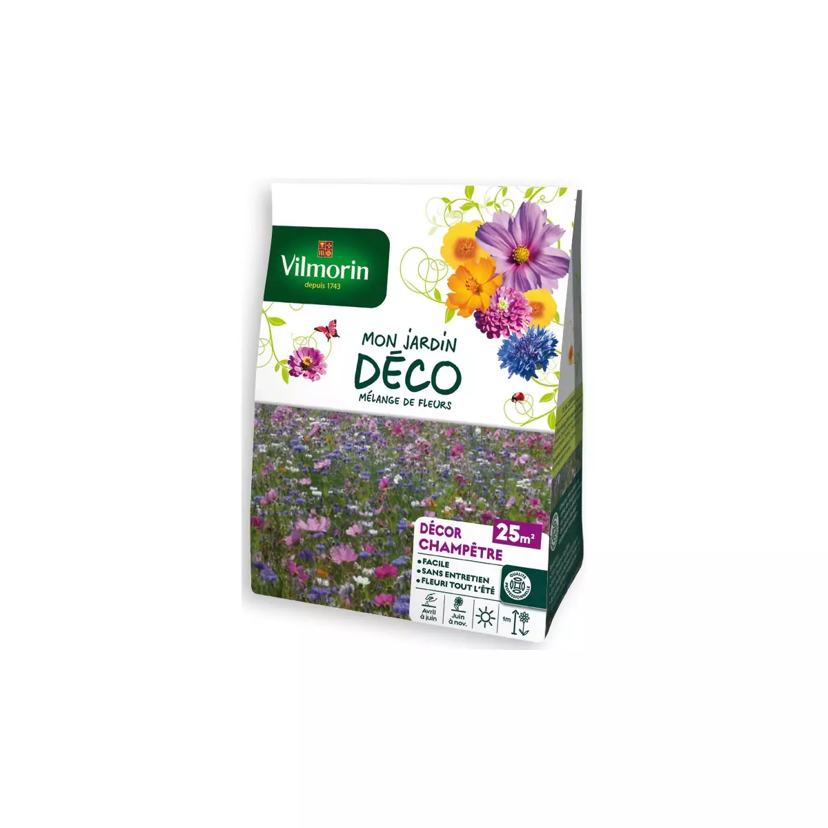 Seeds sachet Mix of country flowers 25m2