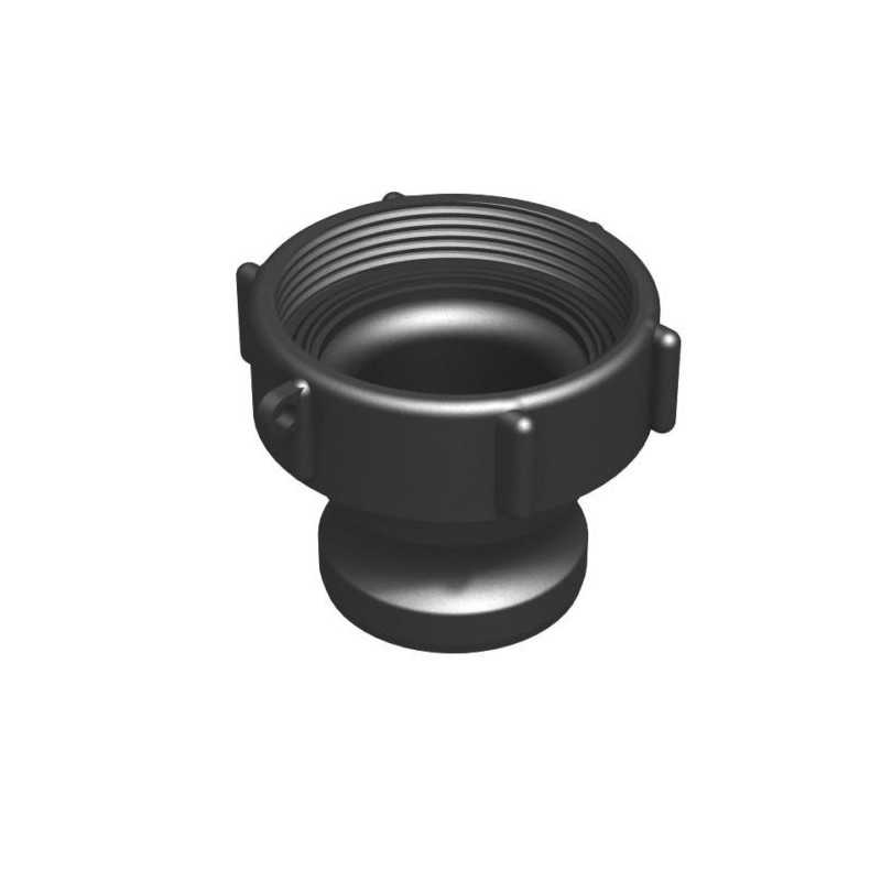 Racor hembra M80x3 - macho camlock 2 pulgadas