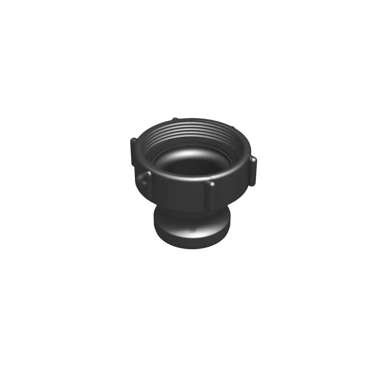 Female coupling M80x3 - male camlock 2 inches