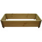 Orto in legno naturale quadrato 1000x400mm Orto in legno naturale quadrato 1000x400mm