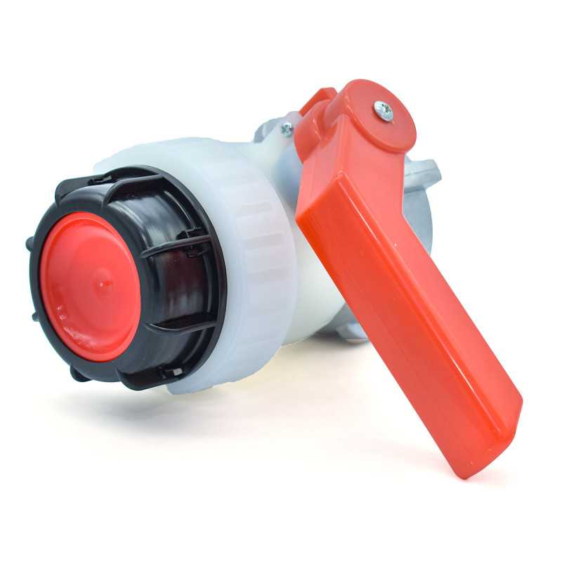 Valvola a sfera tipo A 2 pollici con dado flottante 70mm per cisterna Schutz Valvola a sfera tipo A 2 pollici con dado flottante 70mm per cisterna Schutz