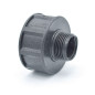 Connessione femminile S60x6 - uscita maschile 1'' BSP o femmina 3/4'' BSP Connessione femminile S60x6 - uscita maschile 1'' BSP o femmina 3/4'' BSP