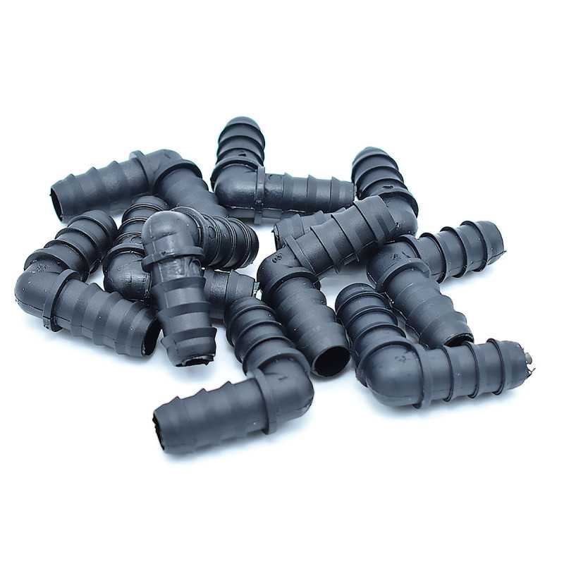 Lotto 10 Curve Scanalate 16x16 per Micro Irrigazione Lotto 10 Curve Scanalate 16x16 per Micro Irrigazione