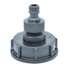 Raccord S60x6 avec embout male pour cuve 1000 litres