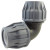 90-degree compression elbow for pool hose