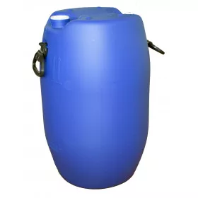 Fut 60 litres bleu à bondes