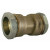 Brass compression mating sleeve for PE tube to the dimensions of steel tubes