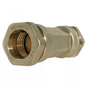 Brass compression repair sleeve without stop