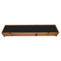 Orto in legno naturale quadrato 2000 x 400mm Orto in legno naturale quadrato 2000 x 400mm