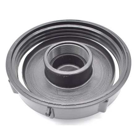 IBC Tank Lid 150mm | Central 2'' Opening | Black Polypropylene