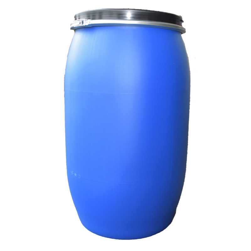 Drum / Container 220 liters blue EMPTY with full opening Drum / Container 220 liters blue EMPTY with full opening