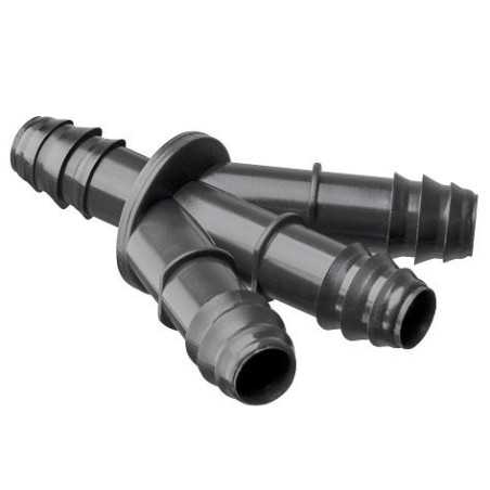 3 way fluted connection Ø16mm