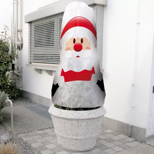 Housse d'hivernage décorative Père Noel 130x160cm