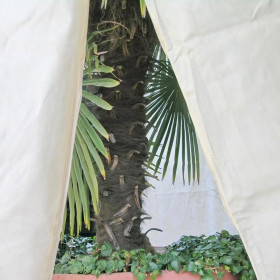 Cover and protection cover for plants 250x350cm with zipper