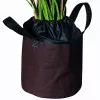 Frost protection bag L Ø 55 x 45 cm brown for plants in pots