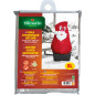 Telo pacciamatura invernale decorato Babbo Natale altezza 160cm x diametro 130cm Telo pacciamatura invernale decorato Babbo Natale altezza 160cm x diametro 130cm