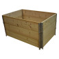 Giardino in legno naturale quadrato 1200 x 800mm di altezza 585mm Giardino in legno naturale quadrato 1200 x 800mm di altezza 585mm