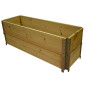 Carré potager en bois naturel 1200 x 400mm hauteur 390mm