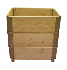 Réhausse de palette BIOEMPILOBOITE en bois naturel
