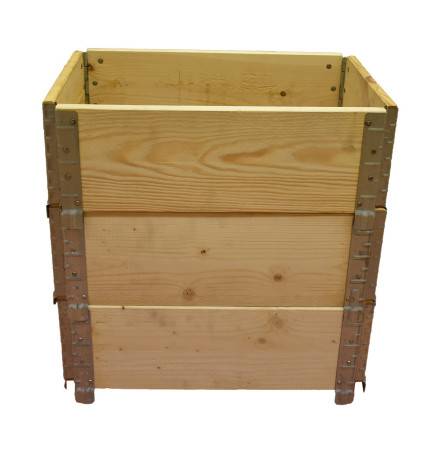 Réhausse de palette BIOEMPILOBOITE en bois naturel