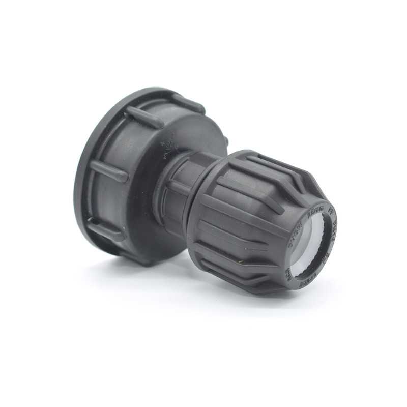 Raccordo s60x6 - uscita pressione Ø25mm