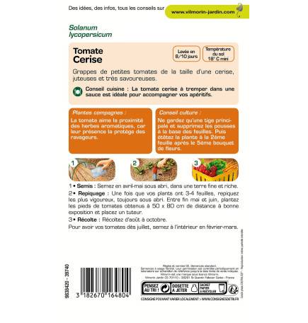 Cherry tomato seeds bag