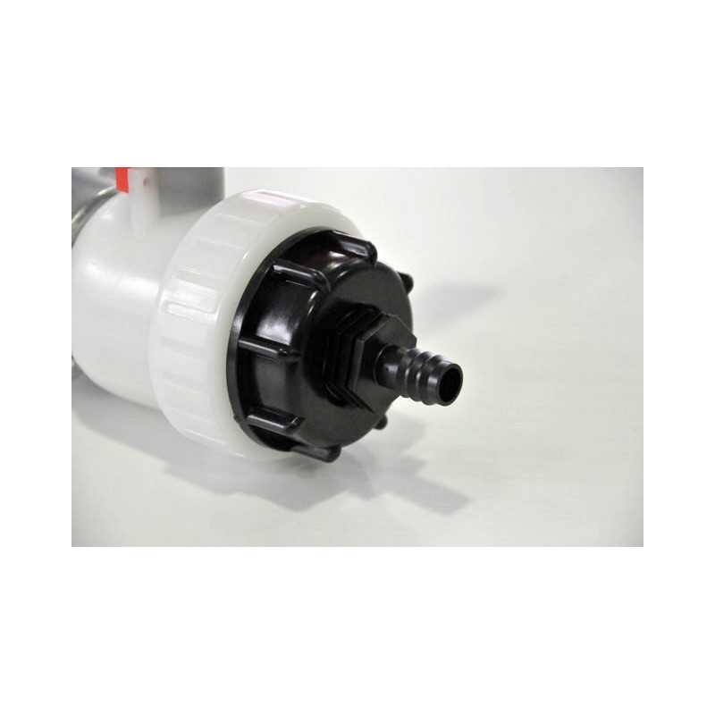 Raccordo serbatoio 1000 litri - uscita Ø 16MM Raccordo serbatoio 1000 litri - uscita Ø 16MM