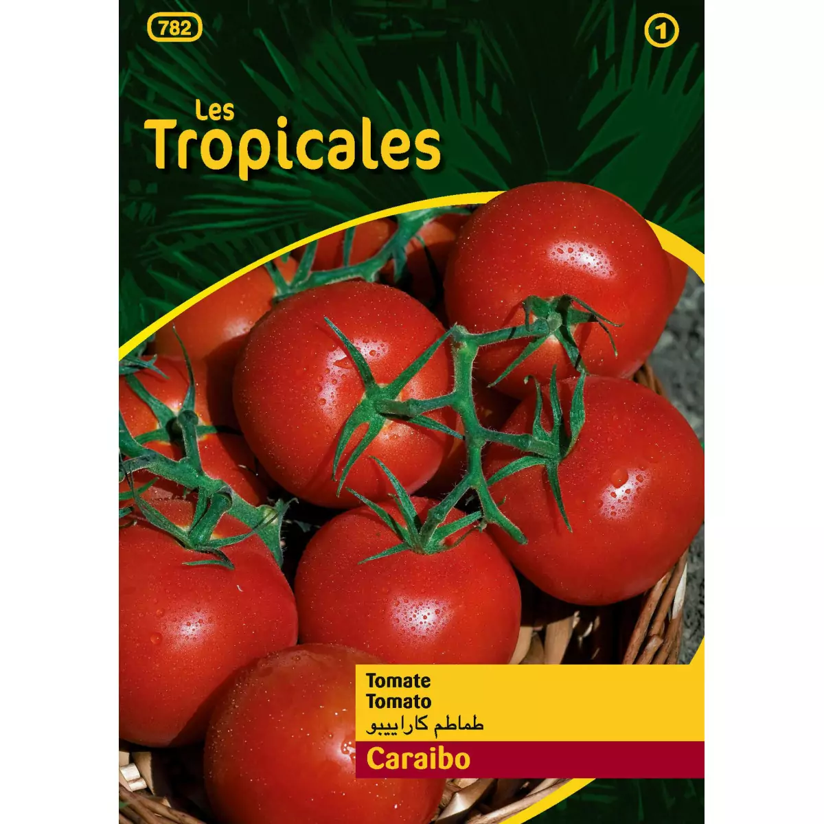Sachet graines LES TROPICALES - Tomate Caraibo