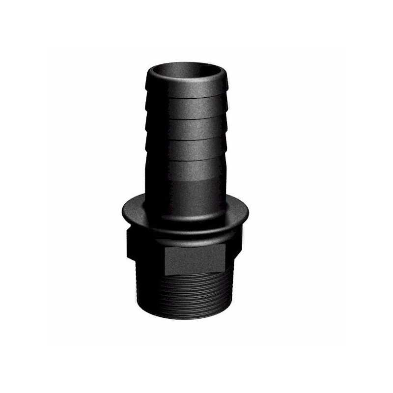 Verschraubung männlich 1'' - geriffelt gerade Ø25mm