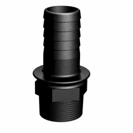 Datasheet Stecker 1 "- Widerhaken rechts Ø25mm