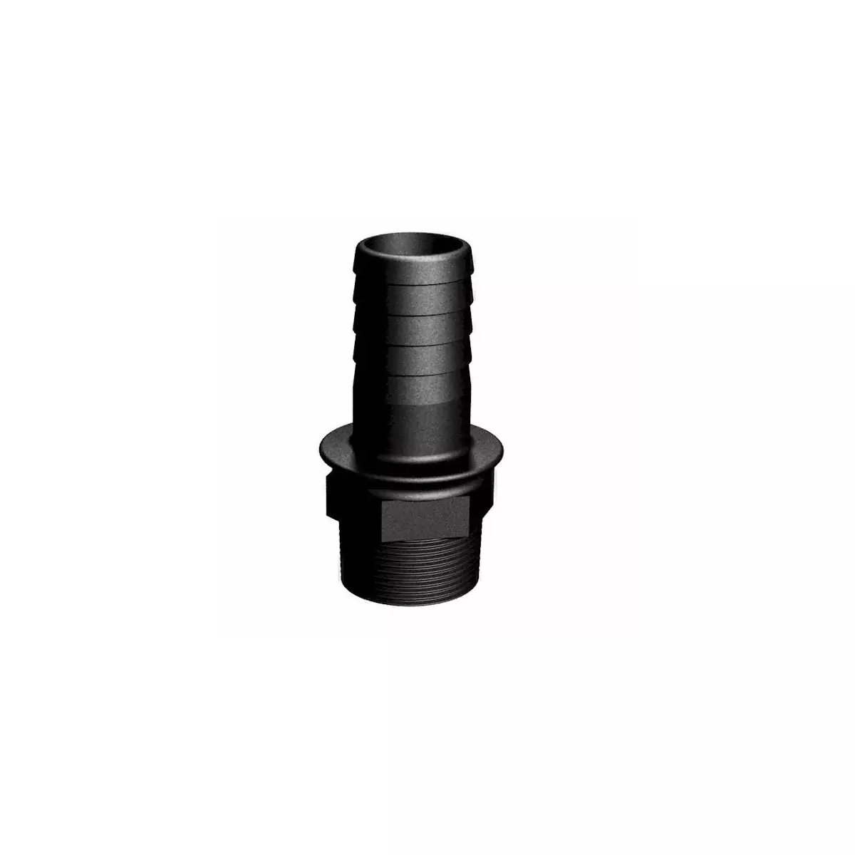 Product sheet Male connector 1 "- straight barbed Ø25mm