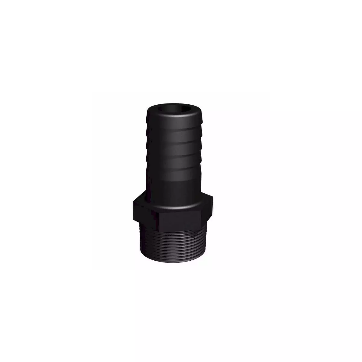 Product sheet Male connector 1-1 / 4 "- straight barbed Ø32mm