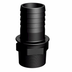 Scheda connettore maschio da 2 "- a destra barb 50 millimetri