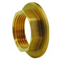 Controdado in ottone con flangia Controdado in ottone con flangia