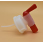 Raccordo femmina DIN51 con rubinetto aeroflow Raccordo femmina DIN51 con rubinetto aeroflow