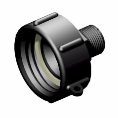 Changement pas femelle 2" S60x6 - male 3/4" pas gaz