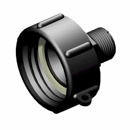 Product sheet 2 "female connector S60x6 - male 3/4", not gas